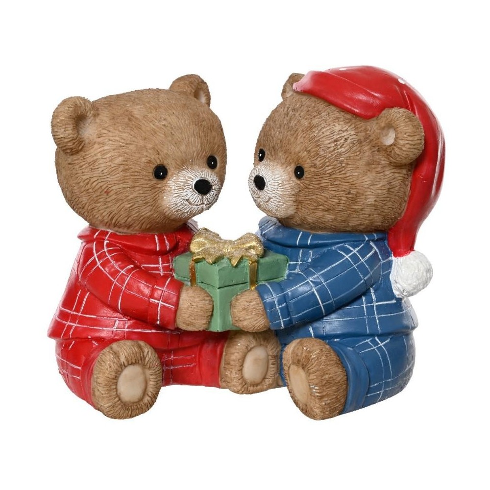 ORSI CON PACCO H.14CM.